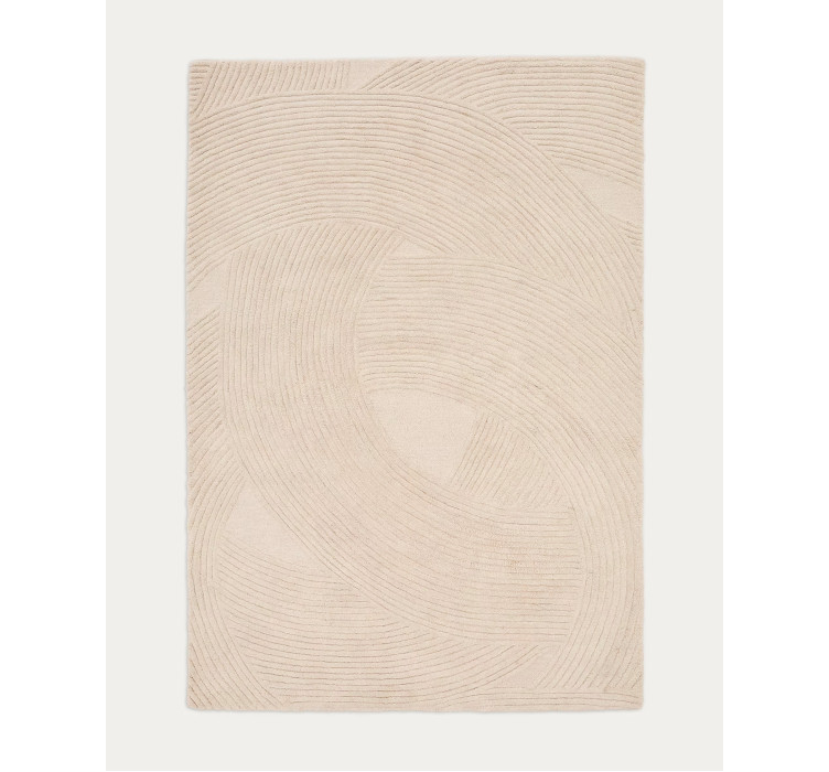 Килим Domm білий 200 x 300 см1